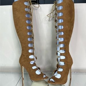 Audrah Whiskey Lace up Boots